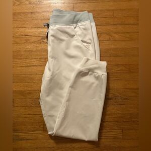 FIGS Optic White Joggers